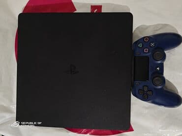 Ps4 slim 1tb 1joystick var heç bir problemi yoxdu. əlavə məlumat üçün lalafo.az -da Ps4 slim 1tb 1joystick var heç bir problemi yoxdu. əlavə məlumat üçün