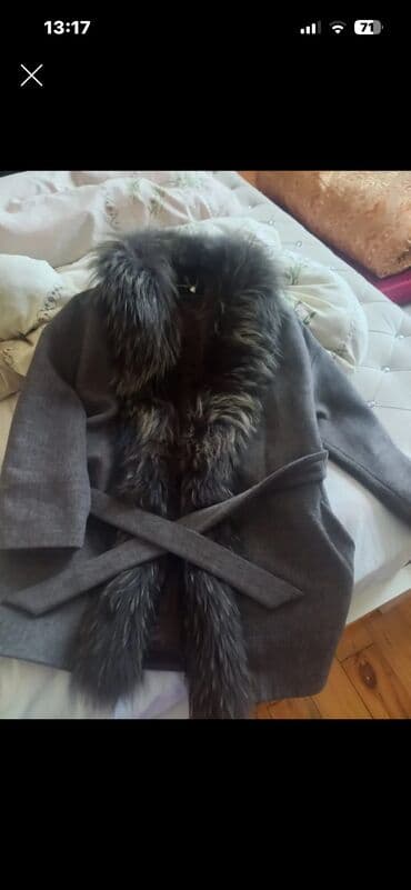 Palto, Zara, One size, rəng - Boz lalafo.az -da Palto, Zara, One size, rəng - Boz