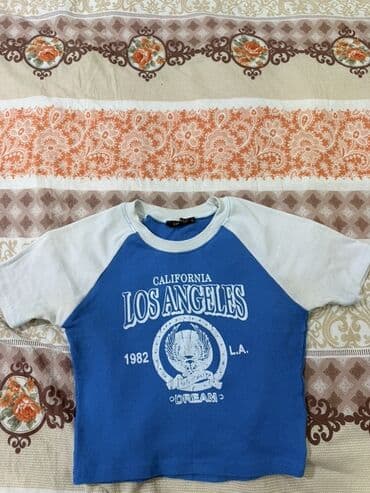 Futbolka, M, rəng - Göy lalafo.az -da Futbolka, M, rəng - Göy