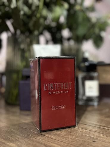 Məhsul: Givenchy L’Interdit Eau de Parfum Rouge Ultime Təsvir: - lalafo.az -da Məhsul: Givenchy L’Interdit Eau de Parfum Rouge Ultime Təsvir: -