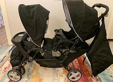 Коляска для двойни, Б/у, Самовывоз at lalafo.az Коляска для двойни, Б/у, Самовывоз