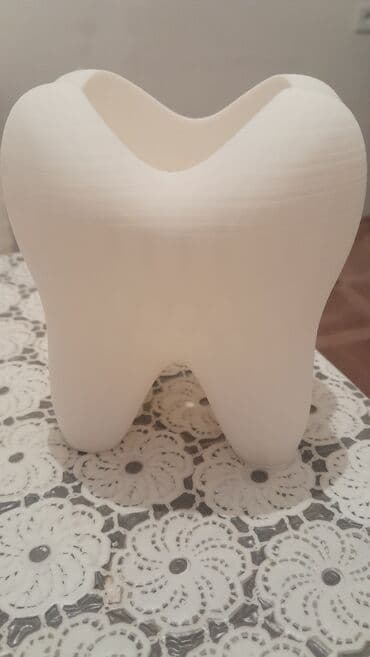 Digər məişət məhsulları: Diş formasında dekorativ diş fırçası və pastası saxlama qabı/ lalafo.az -da — 3 Digər məişət məhsulları: Diş formasında dekorativ diş fırçası və pastası saxlama qabı/ — 3