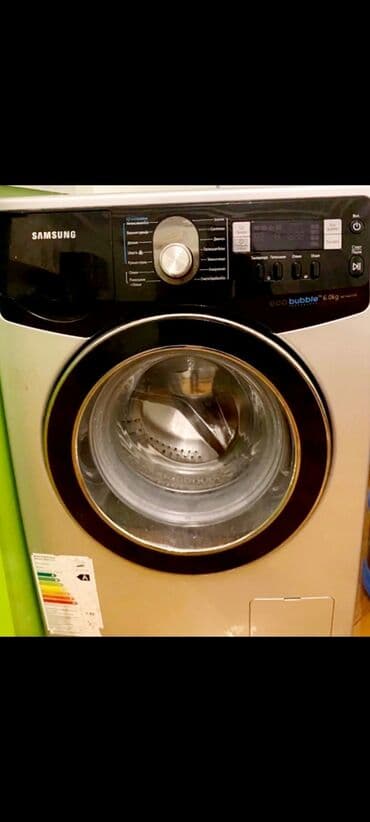 Paltaryuyan maşın Samsung, 6 kq, İşlənmiş, Avtomat, Ünvandan götürmə lalafo.az -da Paltaryuyan maşın Samsung, 6 kq, İşlənmiş, Avtomat, Ünvandan götürmə