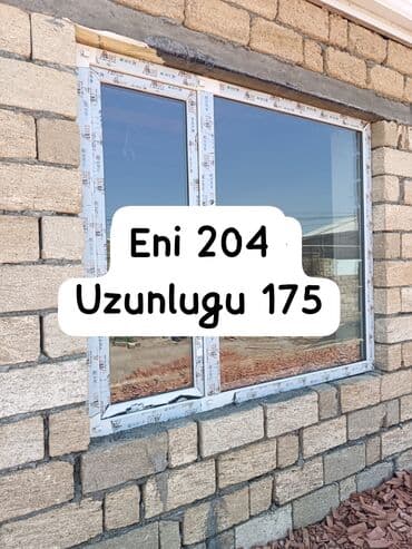 İşlənmiş İkiqat şüşə paketi Plastik pəncərə, Еni: 204 sm, Uzunluğu: 175 sm lalafo.az -da İşlənmiş İkiqat şüşə paketi Plastik pəncərə, Еni: 204 sm, Uzunluğu: 175 sm