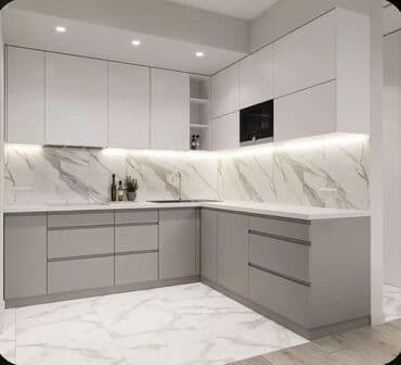 Sifarişlə mətbəx mebeli: Sifarişlə mətbəx dəsti, Özü çəkən petlələr, Mat laminat, Kredit var, Pulsuz çatdırılma lalafo.az -da — 2 Sifarişlə mətbəx mebeli: Sifarişlə mətbəx dəsti, Özü çəkən petlələr, Mat laminat, Kredit var, Pulsuz çatdırılma — 2