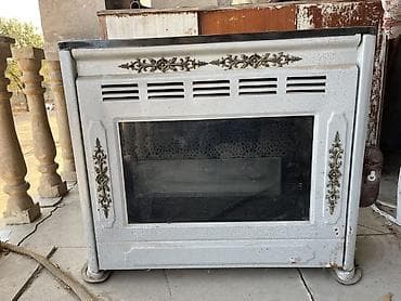 Qaz sobası/peçi - Yanacaq növü: təbii qaz - Ön şüşəli baxış lalafo.az -da Qaz sobası/peçi - Yanacaq növü: təbii qaz - Ön şüşəli baxış