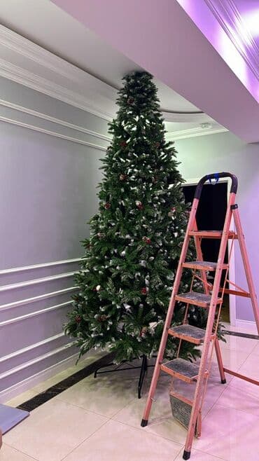 Böyük ölçülü süni Yeni il şam ağacı - Təxminən 3–3,5 m hündürlük - lalafo.az -da Böyük ölçülü süni Yeni il şam ağacı - Təxminən 3–3,5 m hündürlük -