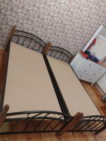 İşlənmiş, İkinəfərlik çarpayı, Bazasız, Matrassız, Siyirməsiz lalafo.az -da İşlənmiş, İkinəfərlik çarpayı, Bazasız, Matrassız, Siyirməsiz