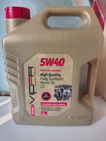 Viper 5w40 Dizel +DPF & Benzin çatdırılma var lalafo.az -da Viper 5w40 Dizel +DPF & Benzin çatdırılma var