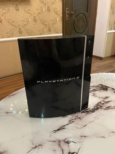 Sony PlayStation 3 (Fat, qara, “PlayStation 3” Praşivka ustu gizıqdı 1 lalafo.az -da Sony PlayStation 3 (Fat, qara, “PlayStation 3” Praşivka ustu gizıqdı 1