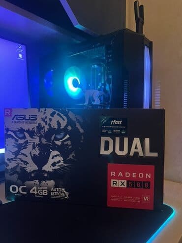 Videokart Asus Radeon RX 580, 4 GB lalafo.az -da Videokart Asus Radeon RX 580, 4 GB