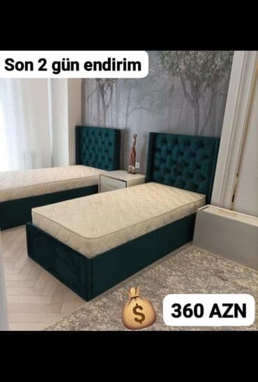 Təknəfərlik çarpayı, Matras ilə lalafo.az -da Təknəfərlik çarpayı, Matras ilə
