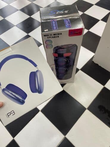 Singe-e Multi-Media Speaker + P9 Bluetooth qulaqlıq seti - Singe-e lalafo.az -da Singe-e Multi-Media Speaker + P9 Bluetooth qulaqlıq seti - Singe-e