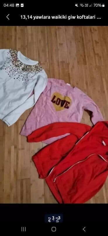 Məhsul: 13–14 yaş üçün LC Waikiki qış koftaları və svitşot dəsti lalafo.az -da Məhsul: 13–14 yaş üçün LC Waikiki qış koftaları və svitşot dəsti