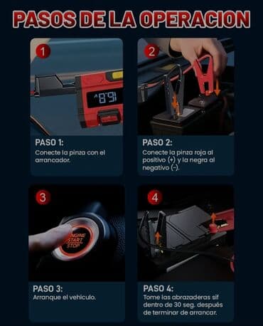 Batıq çıxaran alət: Avtomobil akkumulyatoru üçün portativ start-verici (Jump Starter) lalafo.az -da — 4 Batıq çıxaran alət: Avtomobil akkumulyatoru üçün portativ start-verici (Jump Starter) — 4