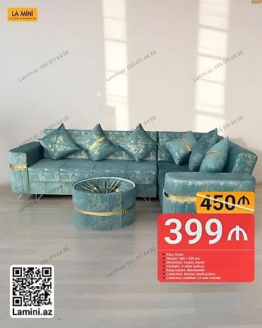 Məhsul: Künc divan dəsti - Ölçülər: 280 × 200 sm - Mexanizm: Açılan lalafo.az -da Məhsul: Künc divan dəsti - Ölçülər: 280 × 200 sm - Mexanizm: Açılan