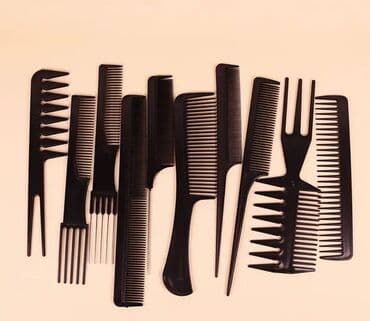 10 ədəd peşəkar saç düzəltmə tarağı dəsti - davamlı ABS plastik, bütün lalafo.az -da 10 ədəd peşəkar saç düzəltmə tarağı dəsti - davamlı ABS plastik, bütün