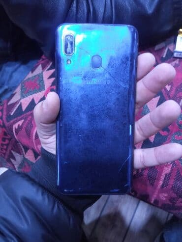 Samsung Galaxy A20, 32 GB, rəng - Mavi, Sensor, Barmaq izi, İki sim kartlı lalafo.az -da Samsung Galaxy A20, 32 GB, rəng - Mavi, Sensor, Barmaq izi, İki sim kartlı