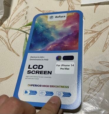 Məhsul: Anfyco LCD Ekran – iPhone 14 Pro Max üçün Xüsusiyyətlər: - lalafo.az -da — 2 Məhsul: Anfyco LCD Ekran – iPhone 14 Pro Max üçün Xüsusiyyətlər: - — 2