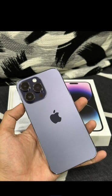 IPhone 14 Pro, Deep Purple, Face ID lalafo.az -da IPhone 14 Pro, Deep Purple, Face ID