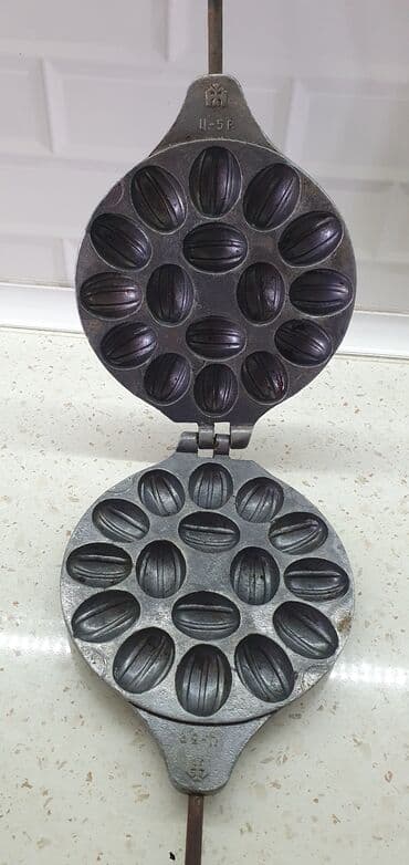 Şirniyyət qəlibləri, rəng - Boz, Çuqun, Fiqur lalafo.az -da Şirniyyət qəlibləri, rəng - Boz, Çuqun, Fiqur