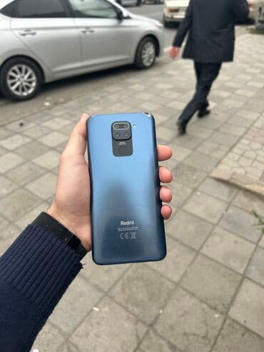 Redmi Note 9, 64 GB, rəng - Göy, Barmaq izi lalafo.az -da Redmi Note 9, 64 GB, rəng - Göy, Barmaq izi