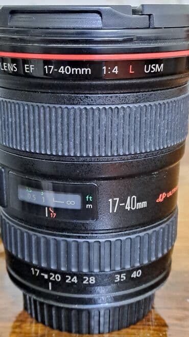 Информатика: Canon EF 17-40mm f/4L USM obyektiv - Montaj: Canon EF (tam kadr və at lalafo.az — 1 Информатика: Canon EF 17-40mm f/4L USM obyektiv - Montaj: Canon EF (tam kadr və — 1