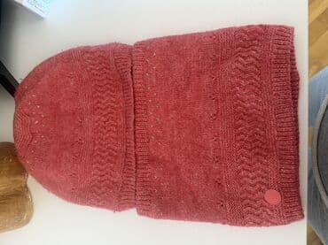 Qış üçün toxunma dəst – papaq və əlcək - Rəng: tozlu çəhrayı - lalafo.az -da Qış üçün toxunma dəst – papaq və əlcək - Rəng: tozlu çəhrayı -