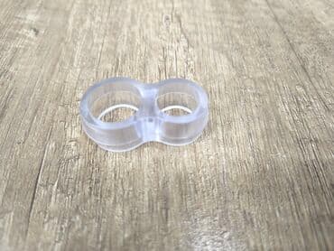 Другая фурнитура и комплектующие: Şəffaf iki halqalı plastik/daxili boru adapteri - Material: şəffaf at lalafo.az — 1 Другая фурнитура и комплектующие: Şəffaf iki halqalı plastik/daxili boru adapteri - Material: şəffaf — 1