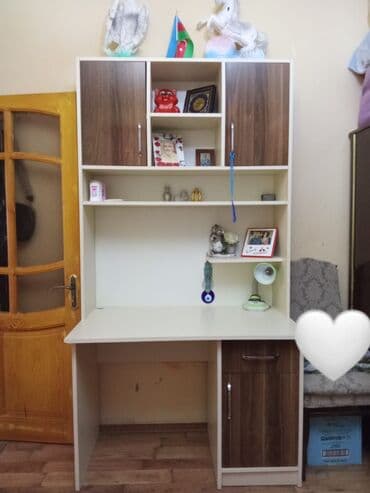 Комоды на заказ: Прямой стол, Без стула, С полками, С выдвижными ящиками, Ламинат простой at lalafo.az — 1 Комоды на заказ: Прямой стол, Без стула, С полками, С выдвижными ящиками, Ламинат простой — 1