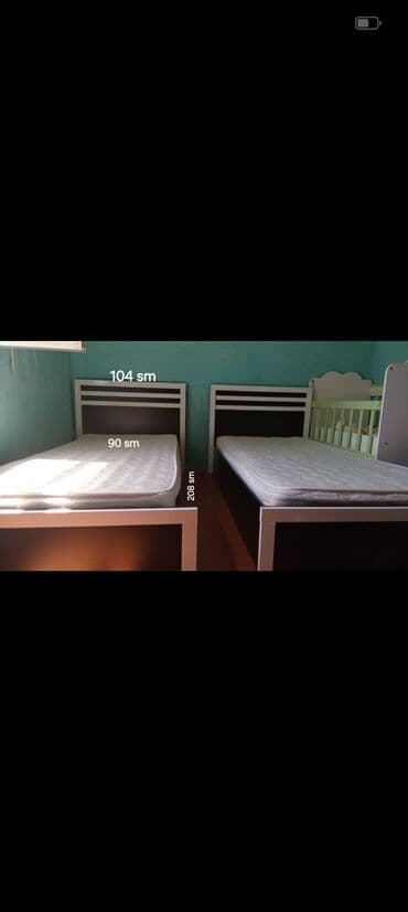 İşlənmiş, Təknəfərlik çarpayı, Matras ilə lalafo.az -da İşlənmiş, Təknəfərlik çarpayı, Matras ilə