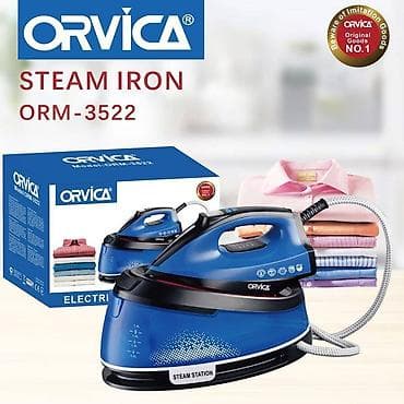 ORVICA Steam Iron ORM-3522 – buxarlı ütü stansiyası • Model: ORM-3522 lalafo.az -da ORVICA Steam Iron ORM-3522 – buxarlı ütü stansiyası • Model: ORM-3522
