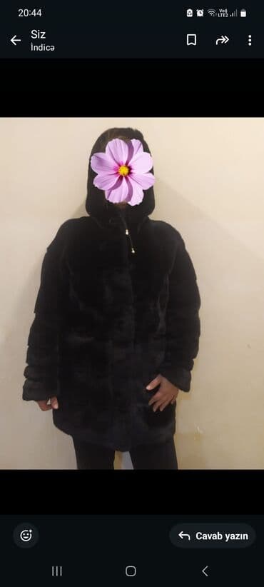 Kürk, Max Mara, L, rəng - Qara lalafo.az -da Kürk, Max Mara, L, rəng - Qara