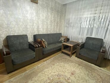 Divan, 2 kreslo, Bazalı, Açılan lalafo.az -da Divan, 2 kreslo, Bazalı, Açılan