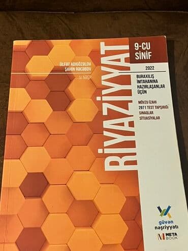 Riyaziyyat 9-cu sinif, 2022 il lalafo.az -da Riyaziyyat 9-cu sinif, 2022 il