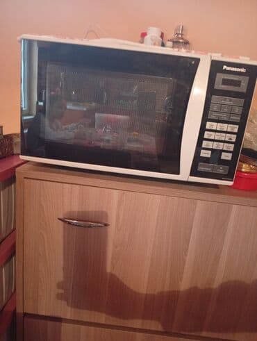 Mikrodalğalı soba Panasonic, Ayrıca dayanan, Mikrodalğalar ilə, rəng - Ağ, İşlənmiş lalafo.az -da Mikrodalğalı soba Panasonic, Ayrıca dayanan, Mikrodalğalar ilə, rəng - Ağ, İşlənmiş