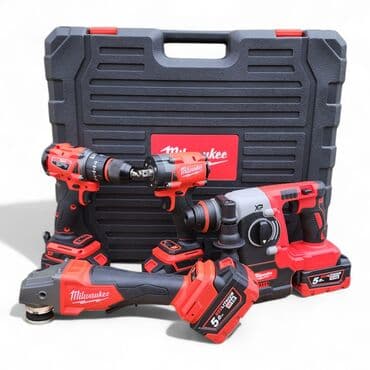 4 Lü Alət Dəsti Milwaukee super Profisional . 1 İl zənanət Ustalar və lalafo.az -da 4 Lü Alət Dəsti Milwaukee super Profisional . 1 İl zənanət Ustalar və