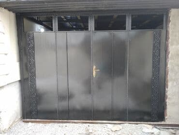 Qaraj darvazaları: Dəmir Qaraj darvazası, Yana açılan, Mexaniki, rəng - Qara, Qapı ilə, Kredit yoxdur lalafo.az -da — 6 Qaraj darvazaları: Dəmir Qaraj darvazası, Yana açılan, Mexaniki, rəng - Qara, Qapı ilə, Kredit yoxdur — 6