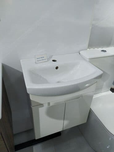 Мойдодыры: Ağ rəngdə asma Çanaq və altlıq dəsti, məhdud məkanlar üçün ideal həll at lalafo.az — 2 Мойдодыры: Ağ rəngdə asma Çanaq və altlıq dəsti, məhdud məkanlar üçün ideal həll — 2