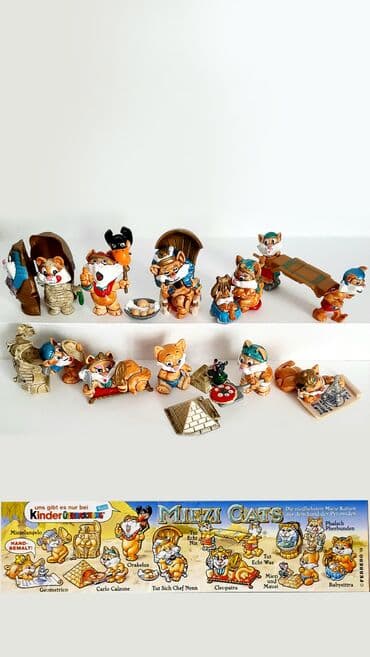 Kinder misir pisikleri MİEZİ cats seriyasi kolleksiyasi 90 ci lalafo.az -da Kinder misir pisikleri MİEZİ cats seriyasi kolleksiyasi 90 ci