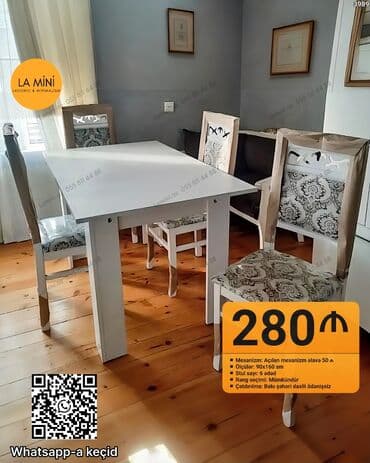 Açılan, 6 stul lalafo.az -da Açılan, 6 stul