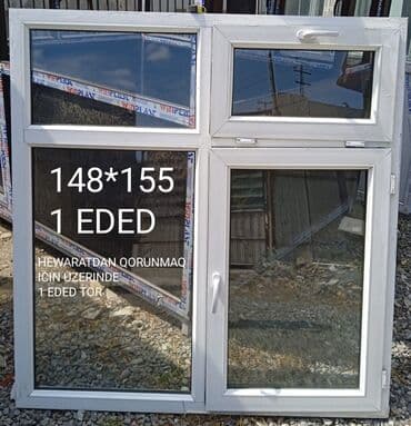 Plastik Aluminium Şüşə Qapı Pəncərə Sistemləri: İşlənmiş İkiqat şüşə paketi Plastik pəncərə, Еni: 1 sm, Uzunluğu: 1 sm, Ödənişli quraşdırma lalafo.az -da Plastik Aluminium Şüşə Qapı Pəncərə Sistemləri: İşlənmiş İkiqat şüşə paketi Plastik pəncərə, Еni: 1 sm, Uzunluğu: 1 sm, Ödənişli quraşdırma