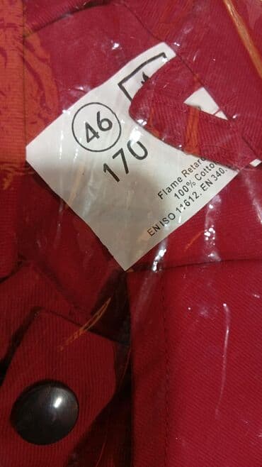 Alovadavam edən iş geyimi – kombinezon/kostyum üst hissəsi - Rəng lalafo.az -da Alovadavam edən iş geyimi – kombinezon/kostyum üst hissəsi - Rəng