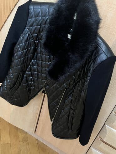 Qadın jaketi – qara rəng, quilted (romb tikişli) dizayn. - Material lalafo.az -da Qadın jaketi – qara rəng, quilted (romb tikişli) dizayn. - Material