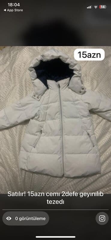 Yenidir cemi 2 defe geyinilib hecbir lekesi cirigi yoxdu lalafo.az -da Yenidir cemi 2 defe geyinilib hecbir lekesi cirigi yoxdu