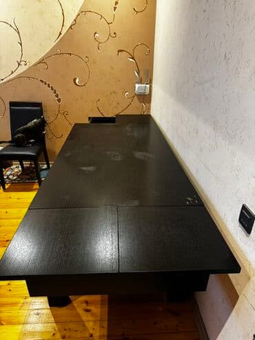 Qonaq otağı üçün, Açılan, Dördbucaq masa, 6 stul lalafo.az -da Qonaq otağı üçün, Açılan, Dördbucaq masa, 6 stul