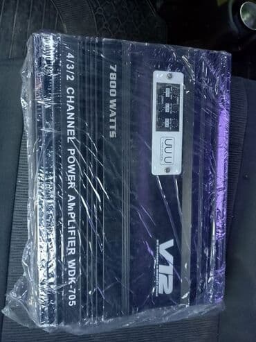 Avtomobil audio aksesuarları paketi - Güc gücləndiricisi: V12 WDK-705 lalafo.az -da Avtomobil audio aksesuarları paketi - Güc gücləndiricisi: V12 WDK-705