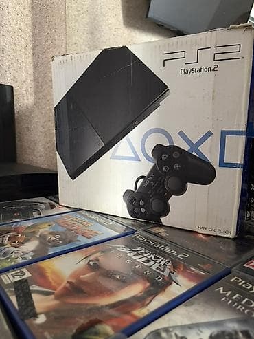 Ps2 slim model 2 dualshock kabeller verilir PlayStation 2 (PS2) Slim lalafo.az -da Ps2 slim model 2 dualshock kabeller verilir PlayStation 2 (PS2) Slim