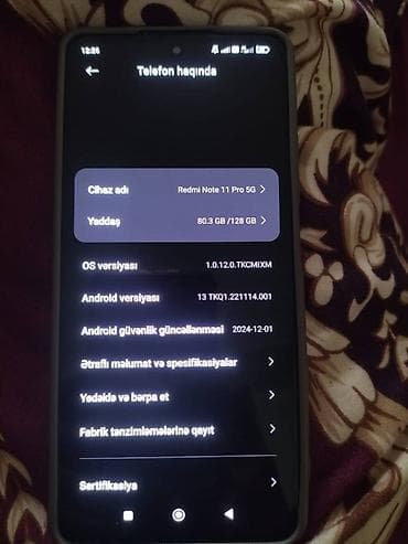 Redmi Note 11 Pro, 128 GB, rəng - Qara, İki sim kartlı lalafo.az -da — 2 Redmi Note 11 Pro, 128 GB, rəng - Qara, İki sim kartlı — 2