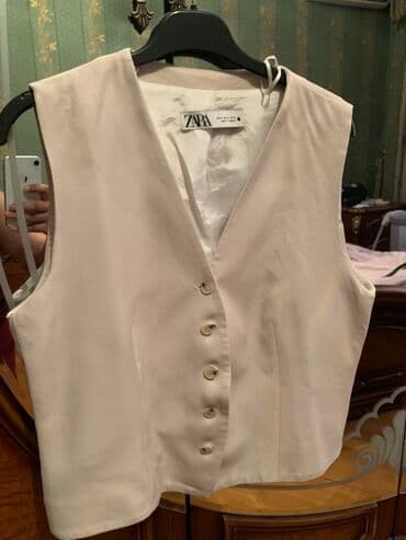 Jilet, Zara, L, XL, rəng - Bej lalafo.az -da Jilet, Zara, L, XL, rəng - Bej